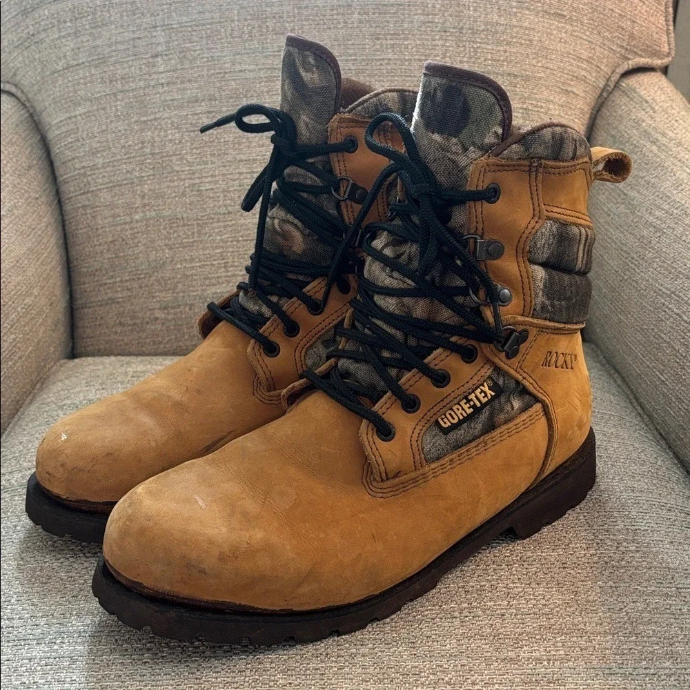 Rocky Arctic BearClaw GORE-TEX Waterproof Insulated Camo Lace Up‎ Boots Men's 11